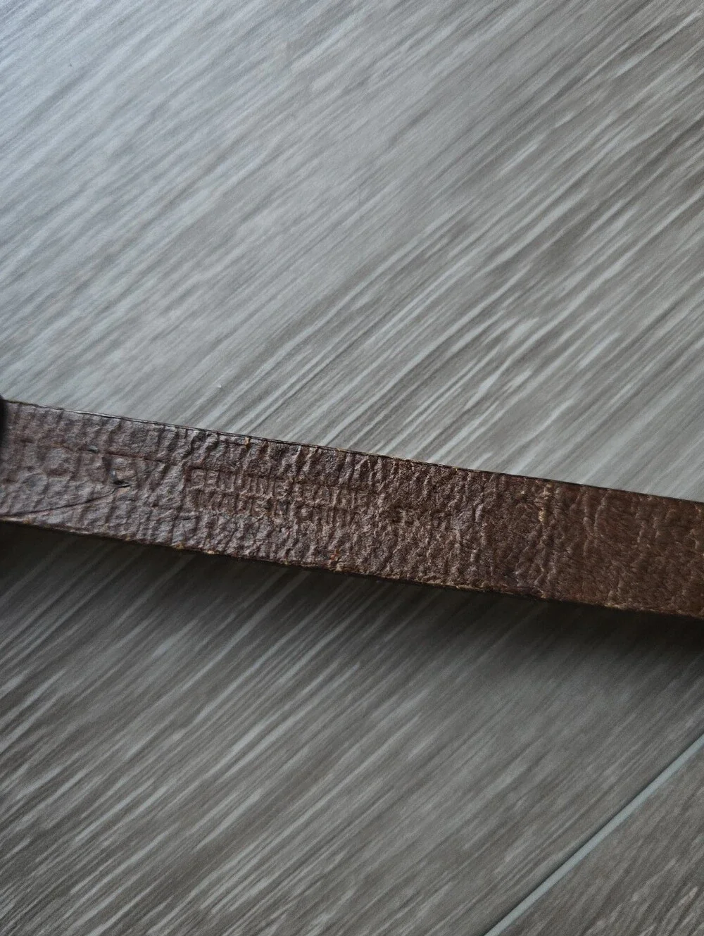 J.Crew Brown Leather Studded Rhinestone Skinny Belt Boho Western Jeweled M